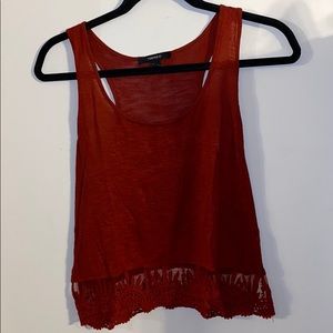 Burnt orange  tank top